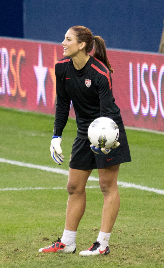 Hope Solo Photo provided by Creative Commons