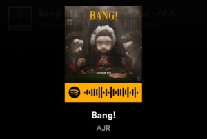 AJR "Bang!" Spotify Album Cover
