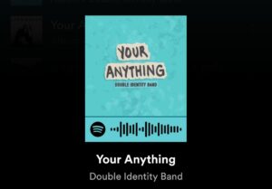 Double Identity "Your Anything" Spotify Album Cover