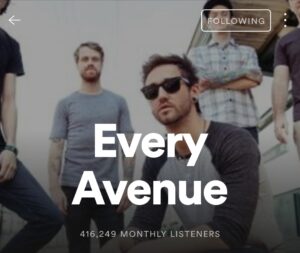 Every Avenue Spotify