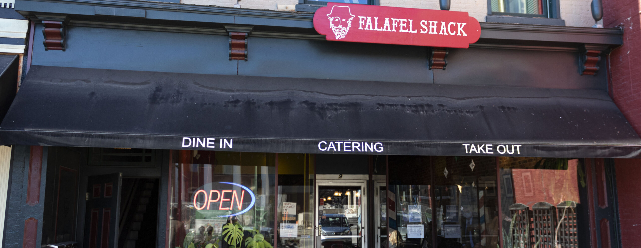 Falafel Shack Entrance Photo by Hannah Middaugh